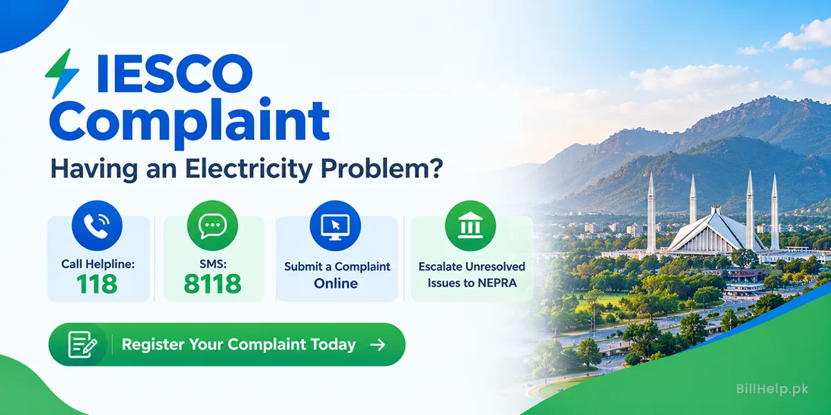 IESCO Helpline and Complaint