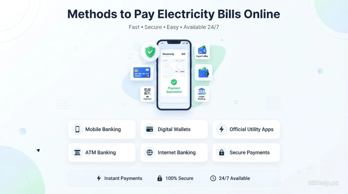 How to Pay Electricity Bills Online in Pakistan (2026) – Complete Guide