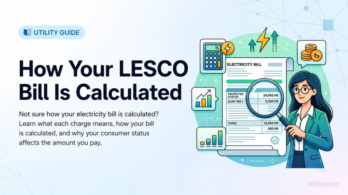 LESCO Electricity Bill Estimation & Unit Price Breakdown