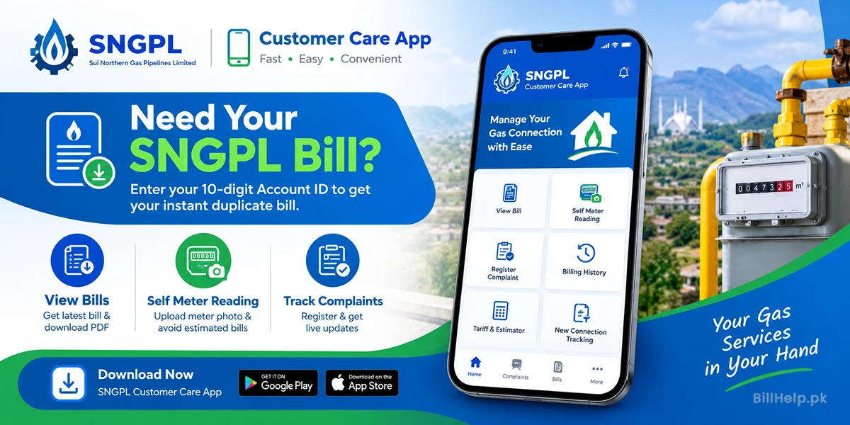 SNGPL Customer Care App: Download, Features & Usage Guide