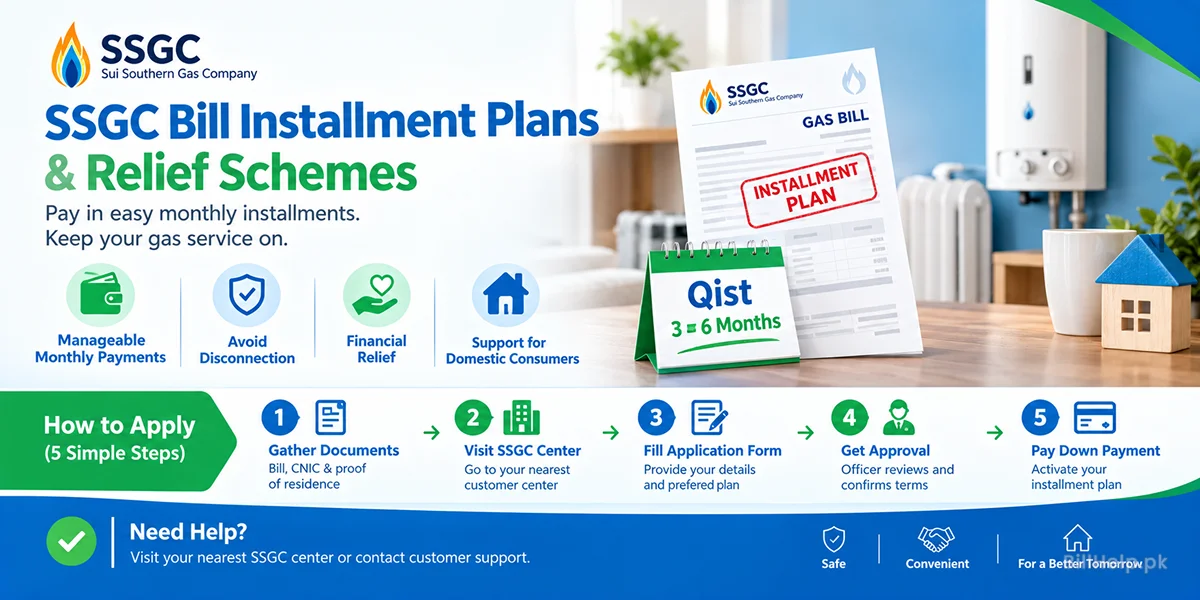 ssgc bill installment guide